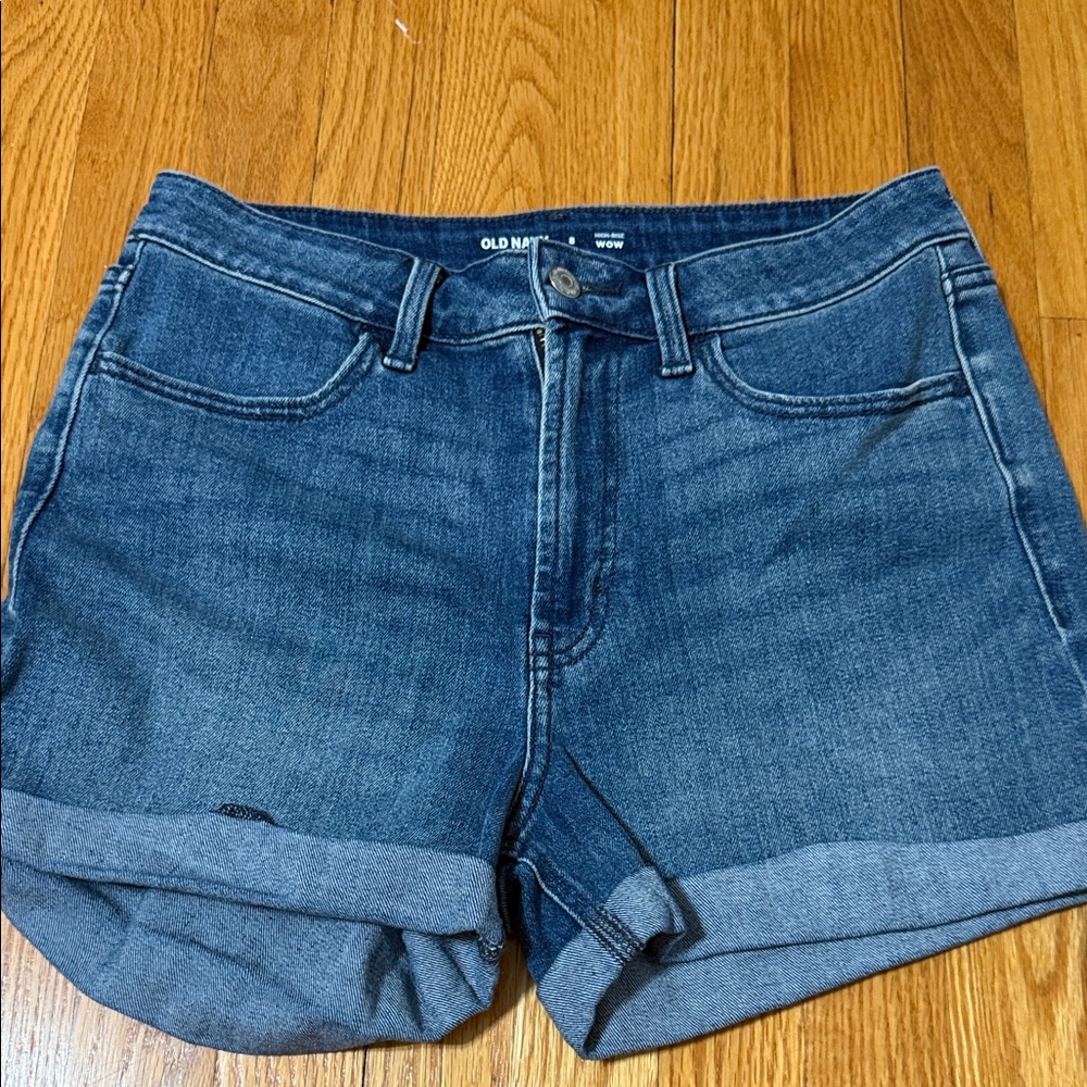 Old Navy Women's Dark Blue Jean Shorts